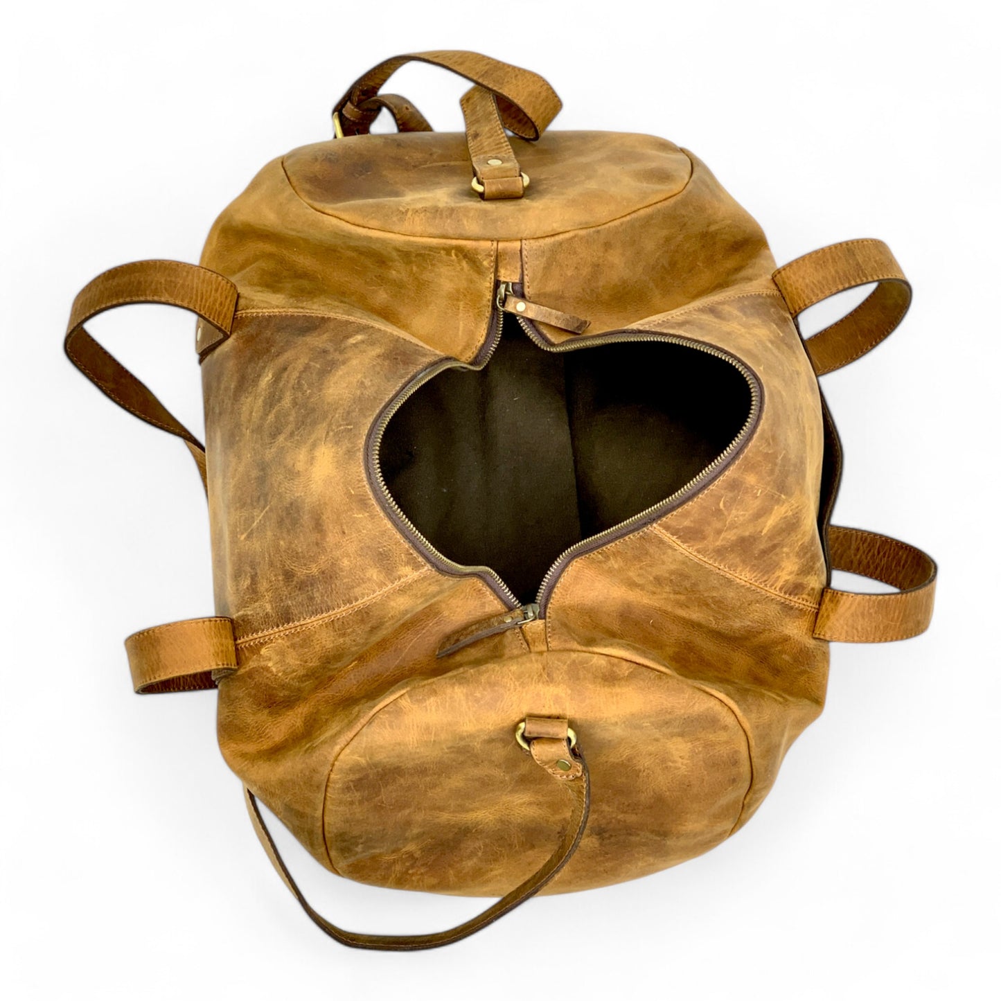 Buffalo Leather Gym/Weekend Bag