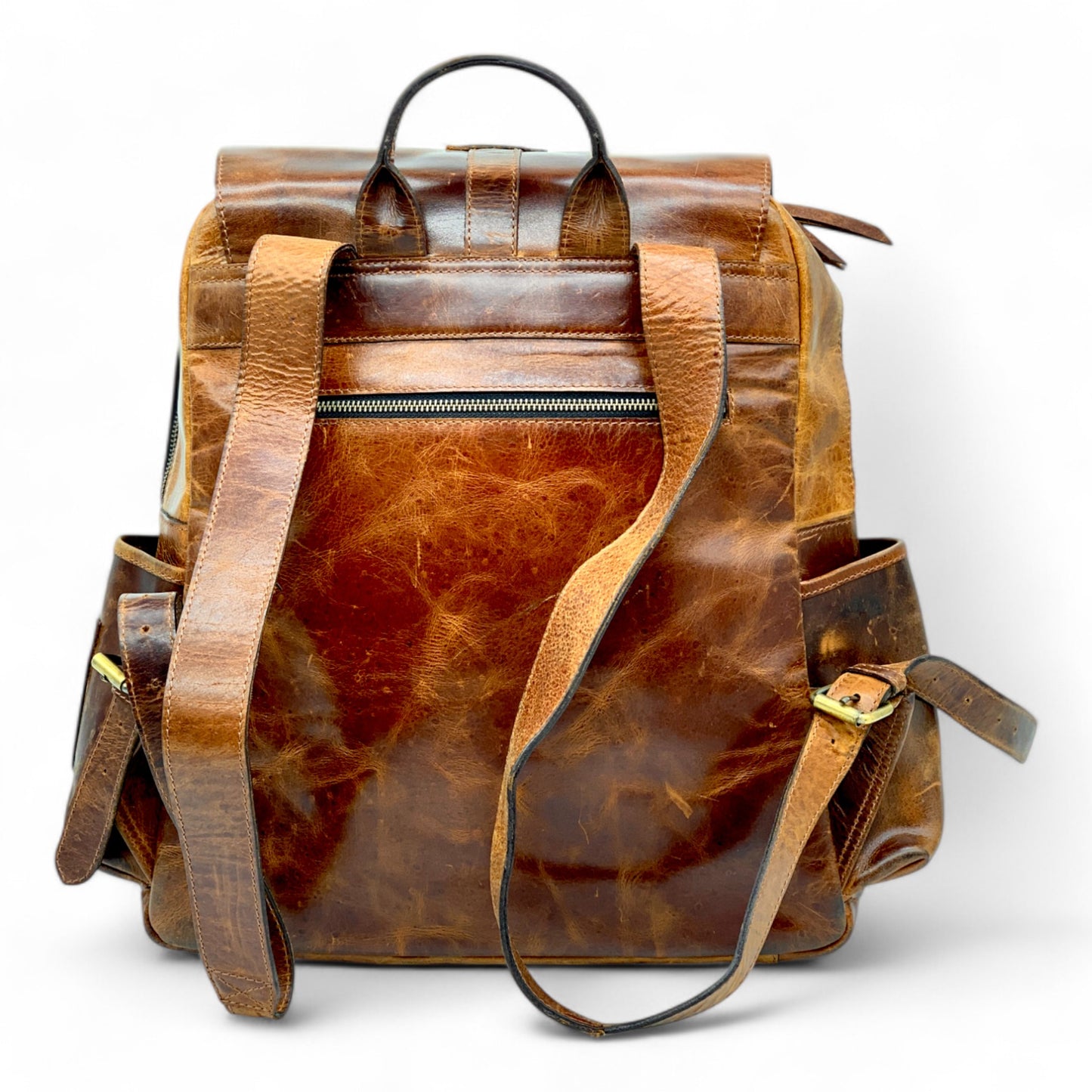 Buffalo Leather Backpack Large