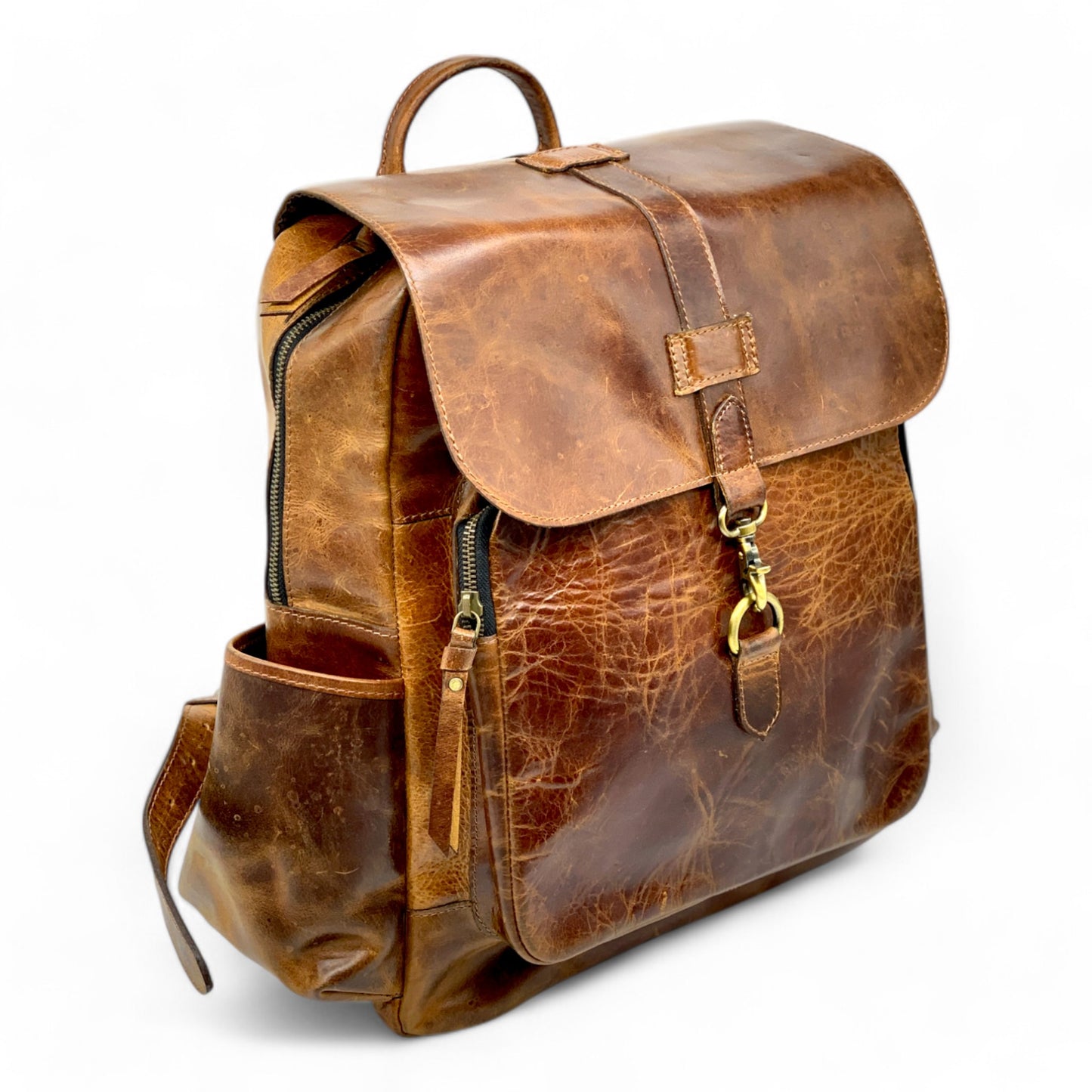 Buffalo Leather Backpack Large