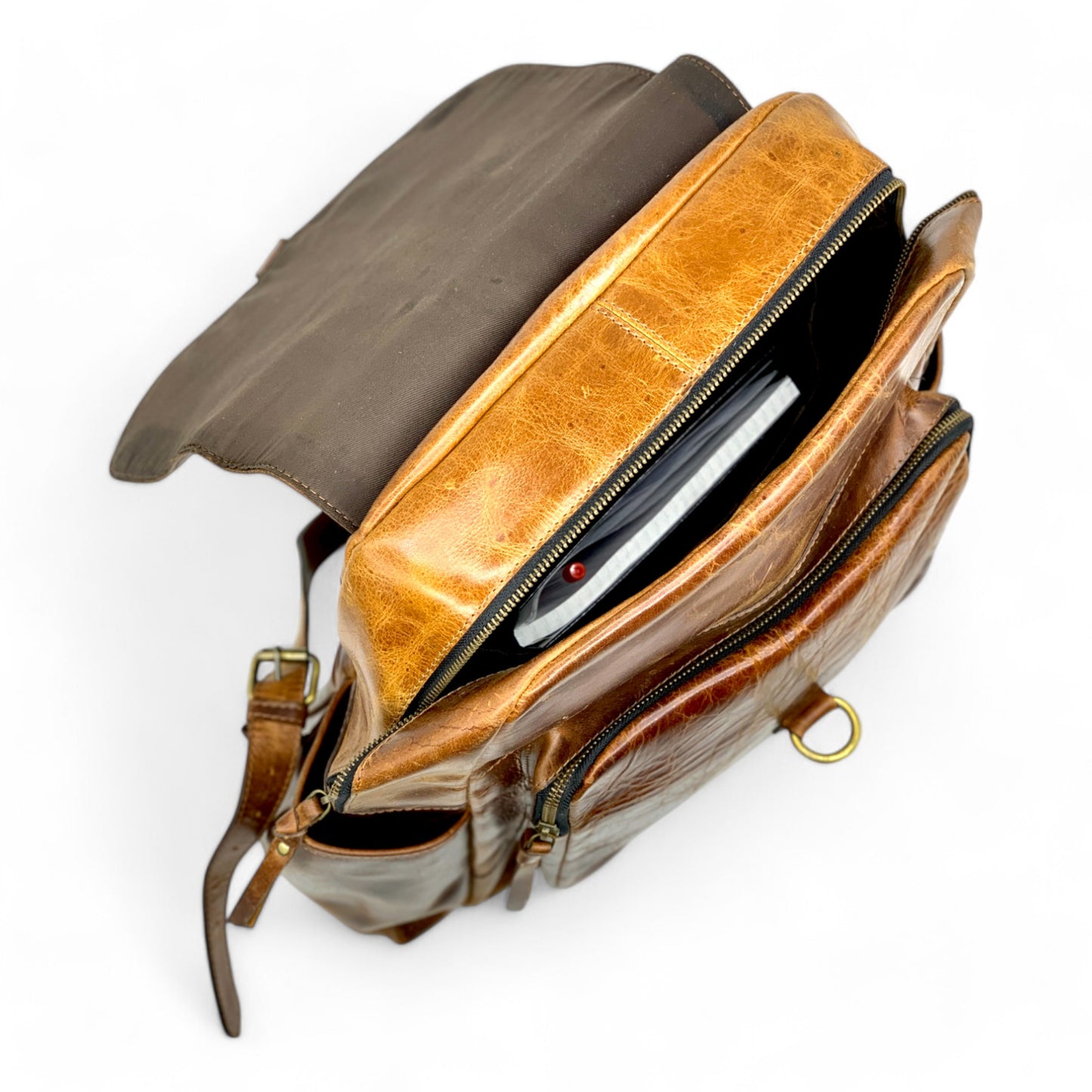 Buffalo Leather Backpack Large