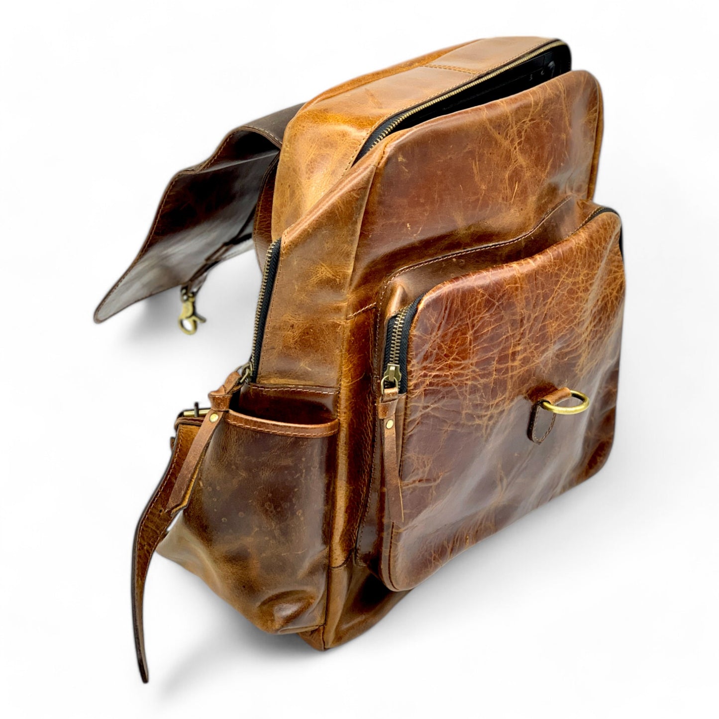 Buffalo Leather Backpack Large