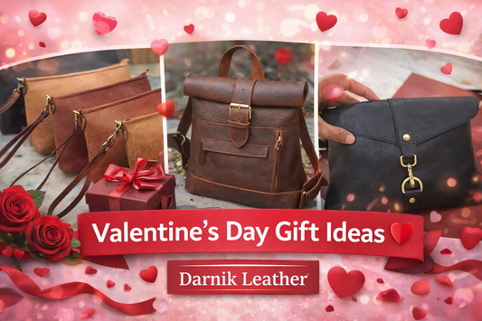 Valentine’s Day Gifts for Her: Timeless Leather She’ll Love