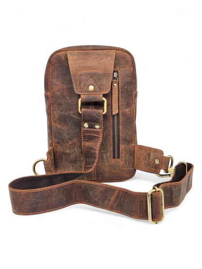 Cross Body Bag Buffalo, sling bag, Phone Purse Crossbody Bag, Leather Phone Sling Bag