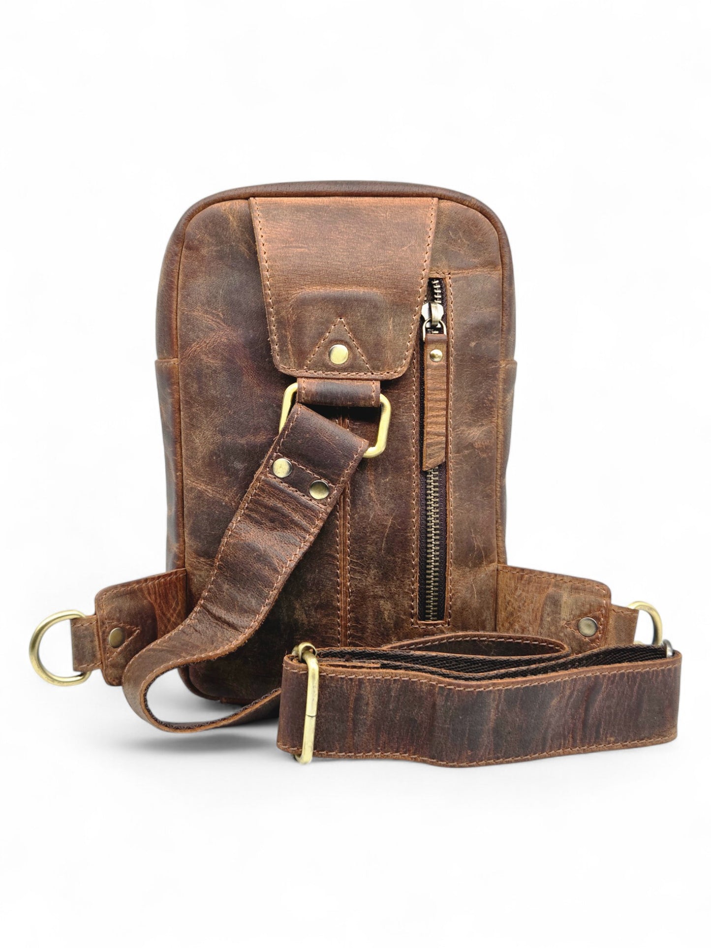 Cross Body Bag Buffalo, sling bag, Phone Purse Crossbody Bag, Leather Phone Sling Bag