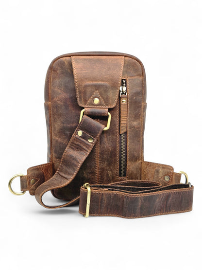 Cross Body Bag Buffalo, sling bag, Phone Purse Crossbody Bag, Leather Phone Sling Bag