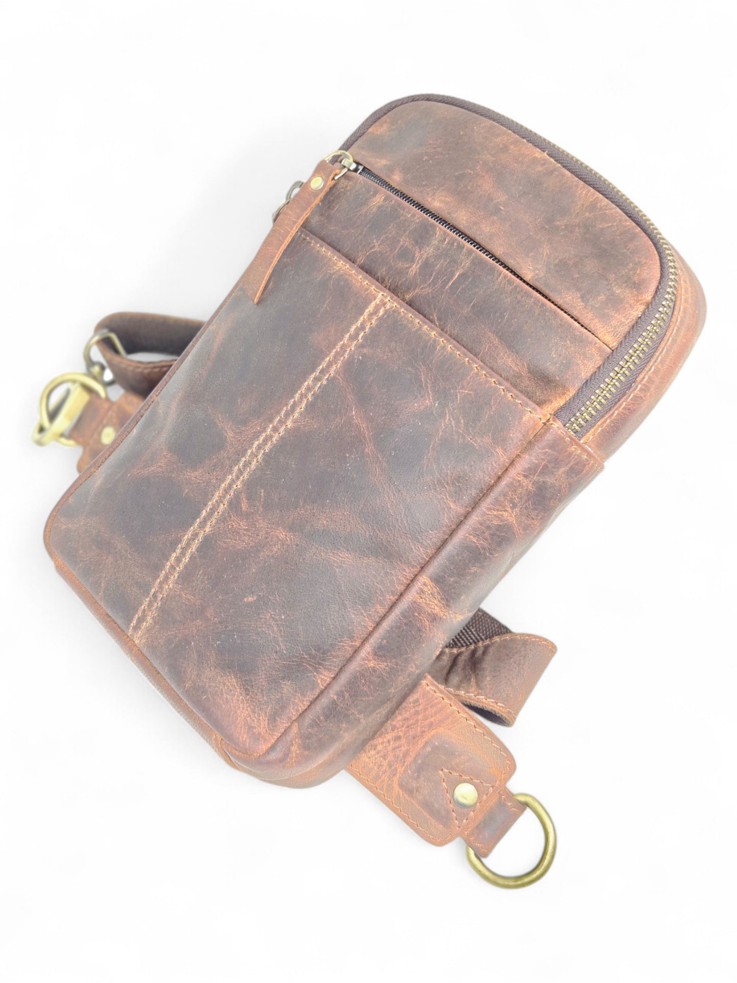 Cross Body Bag Buffalo, sling bag, Phone Purse Crossbody Bag, Leather Phone Sling Bag