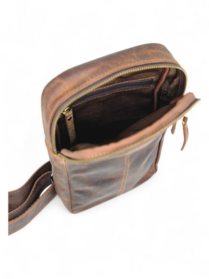 Cross Body Bag Buffalo, sling bag, Phone Purse Crossbody Bag, Leather Phone Sling Bag