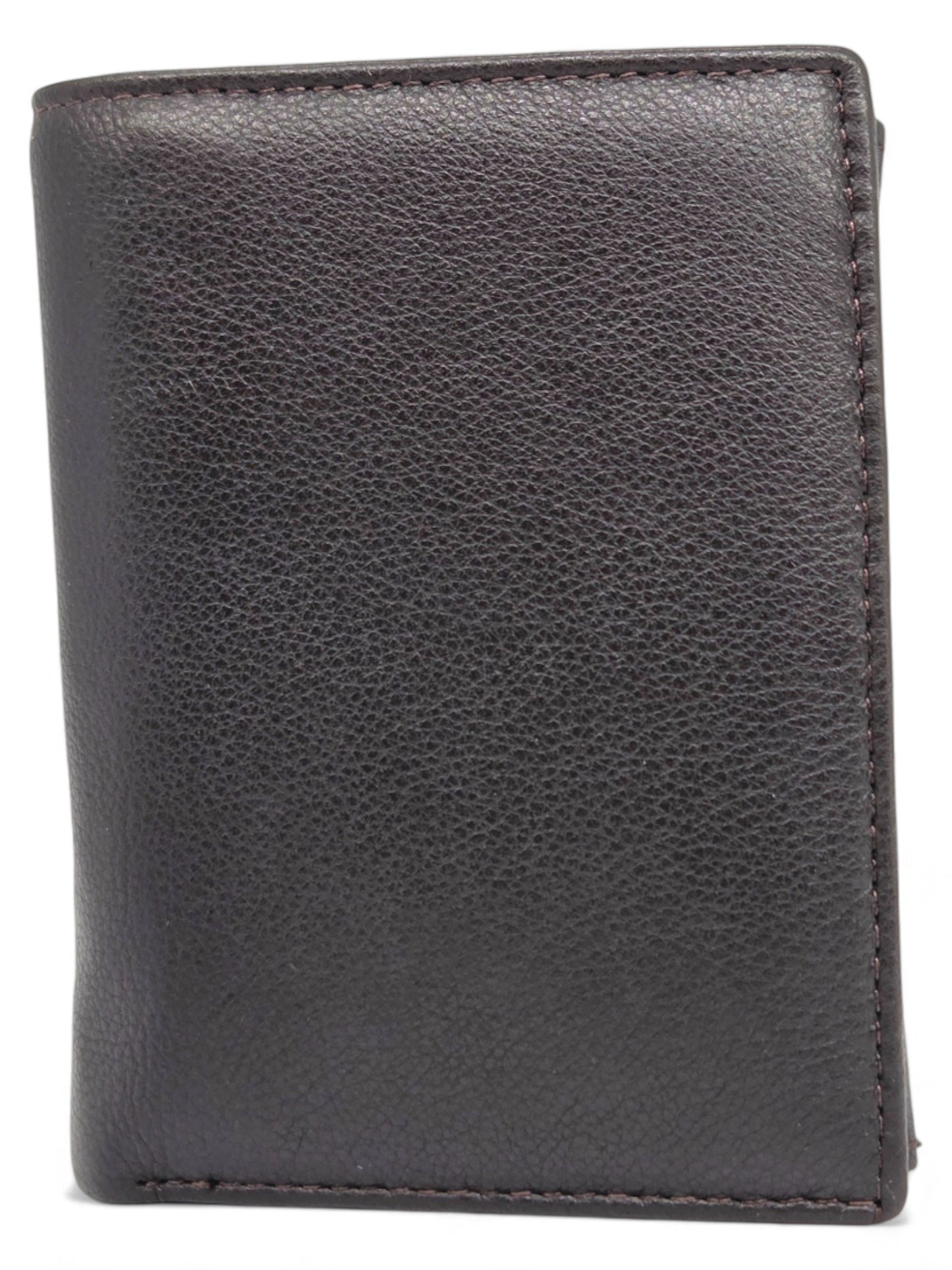 Premium Genuine Leather Men's Tri-Fold Wallet by Darnik