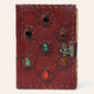 Seven Chakra Reflection Leather Journal