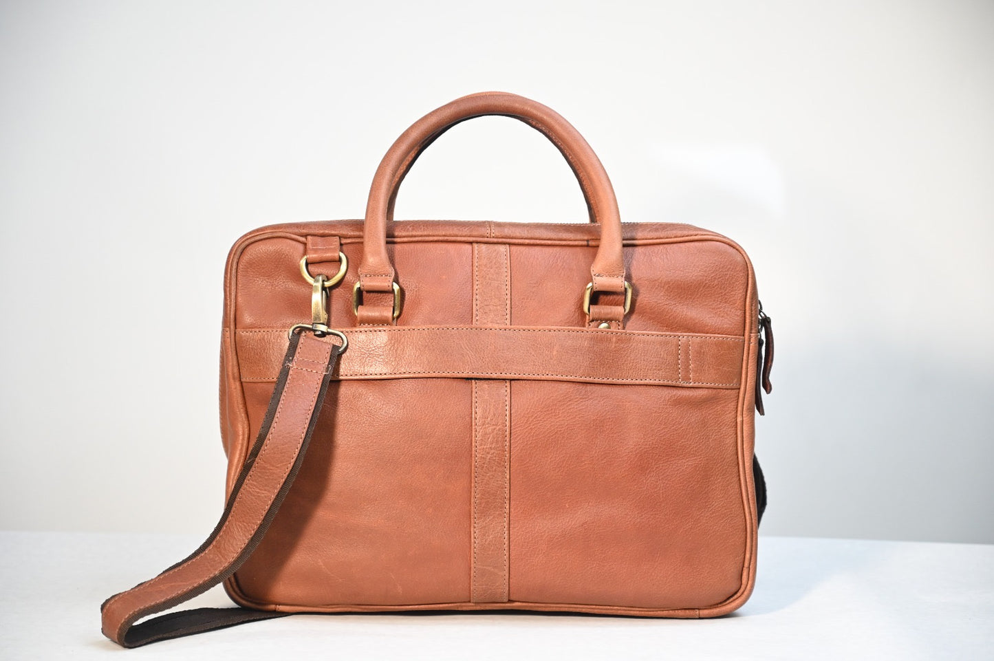 Leather Laptop Briefcase Premium Collection