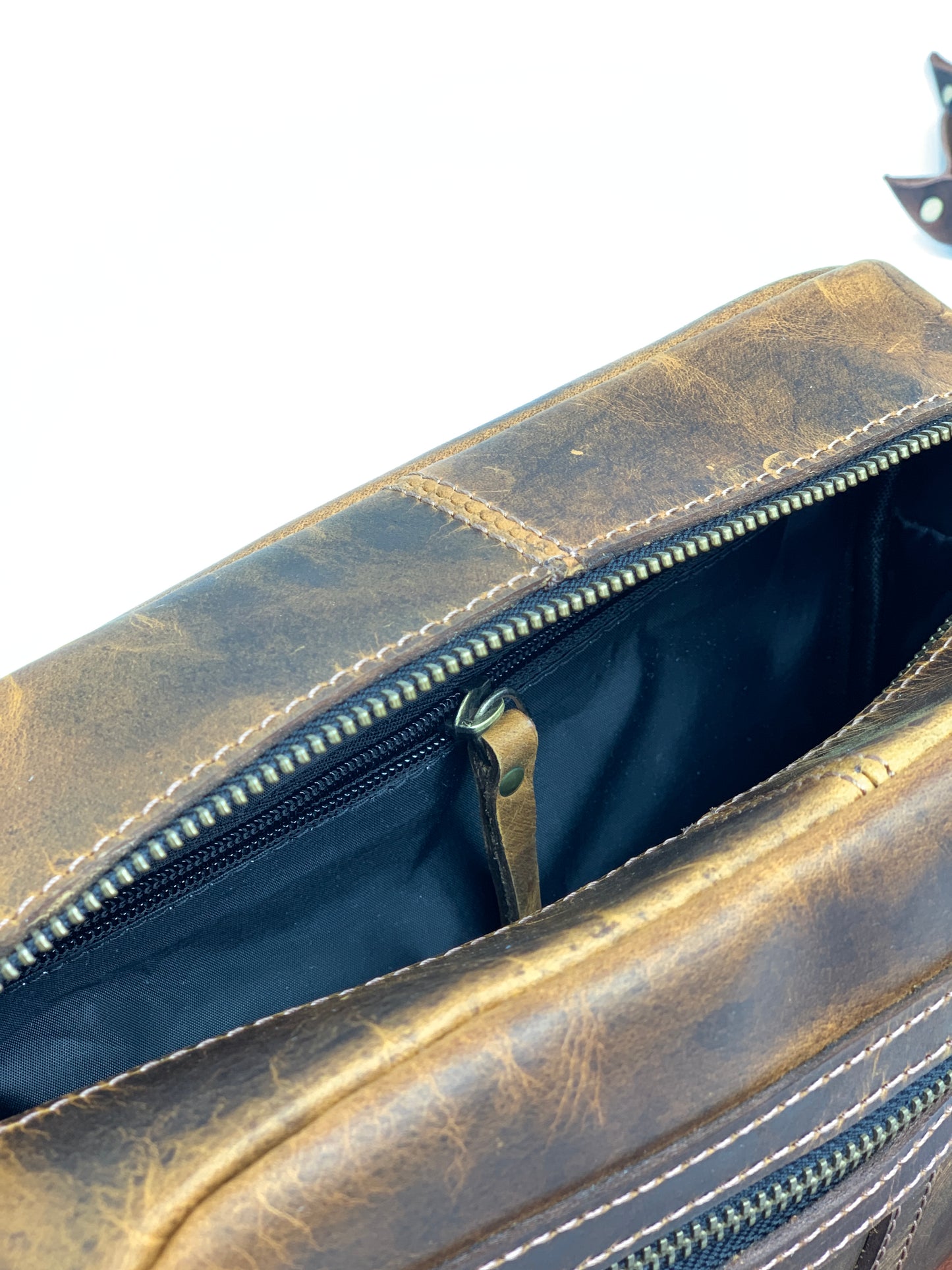 Buffalo Leather Dopp Kit