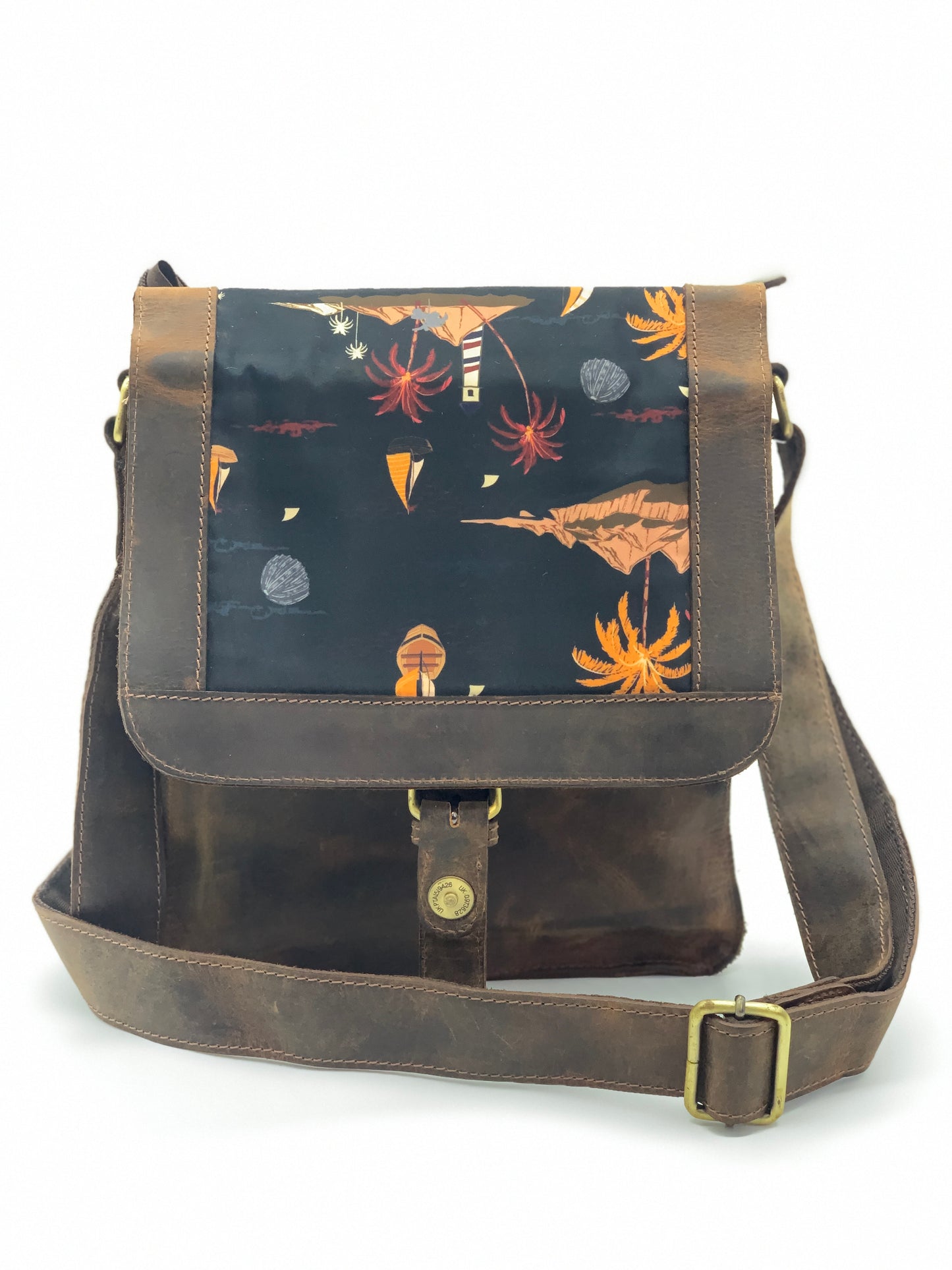 Buffalo Leather Satchel / Crossbody Bag