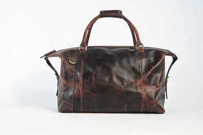 Duffel Bag Full Grain Leather Handcrafted Luxury Bag