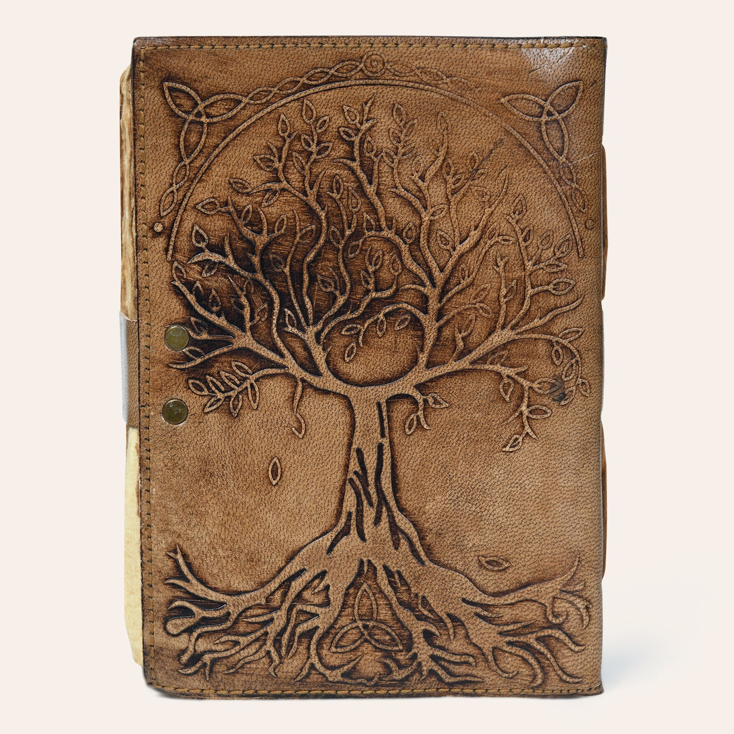 Gemstone Tree of Life Leather Journal