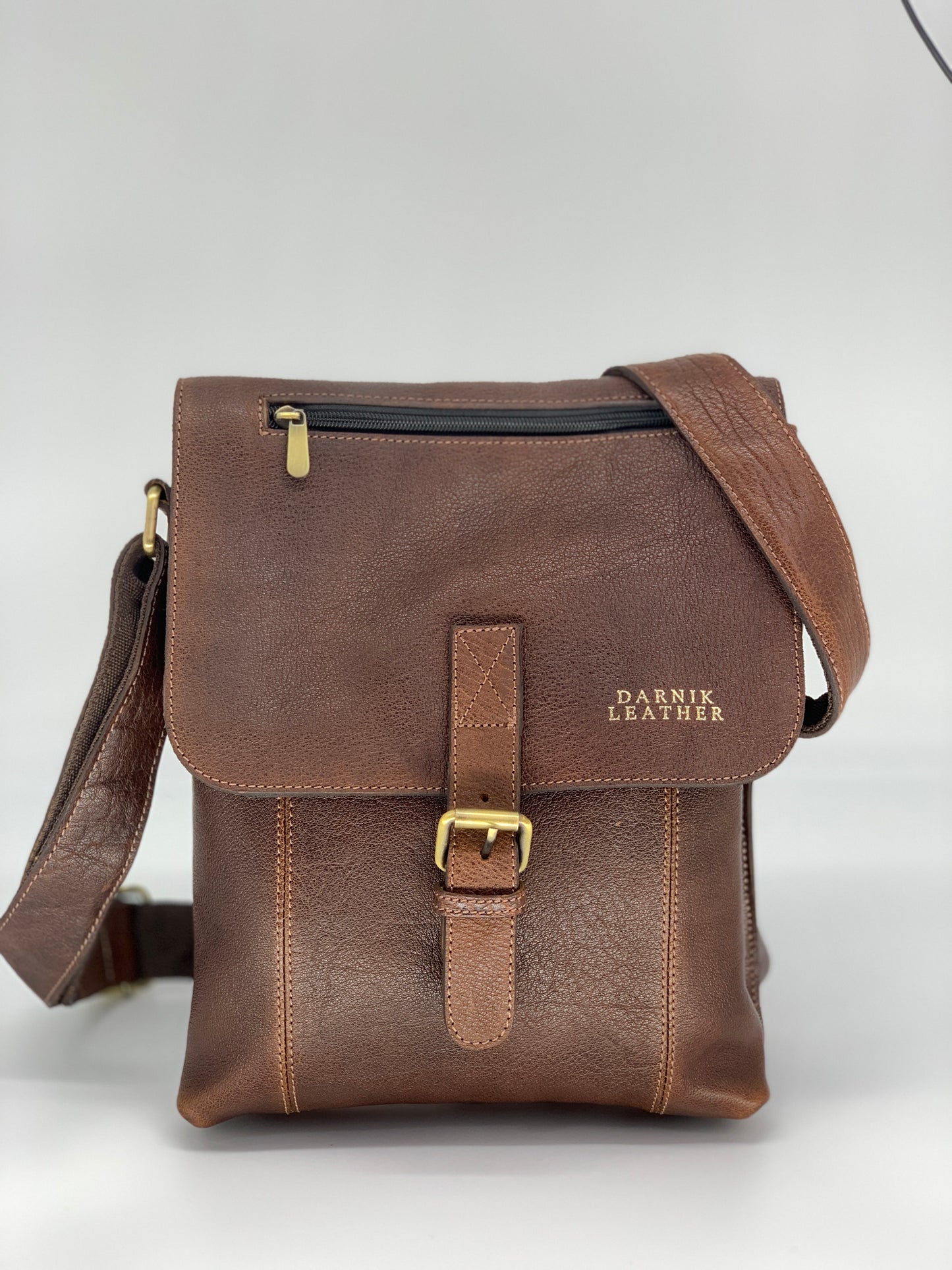 Bison Leather Satchel/ Crossbody Bad