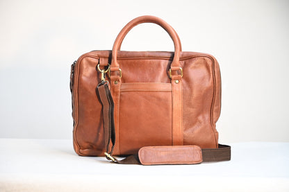 Leather Laptop Briefcase Premium Collection