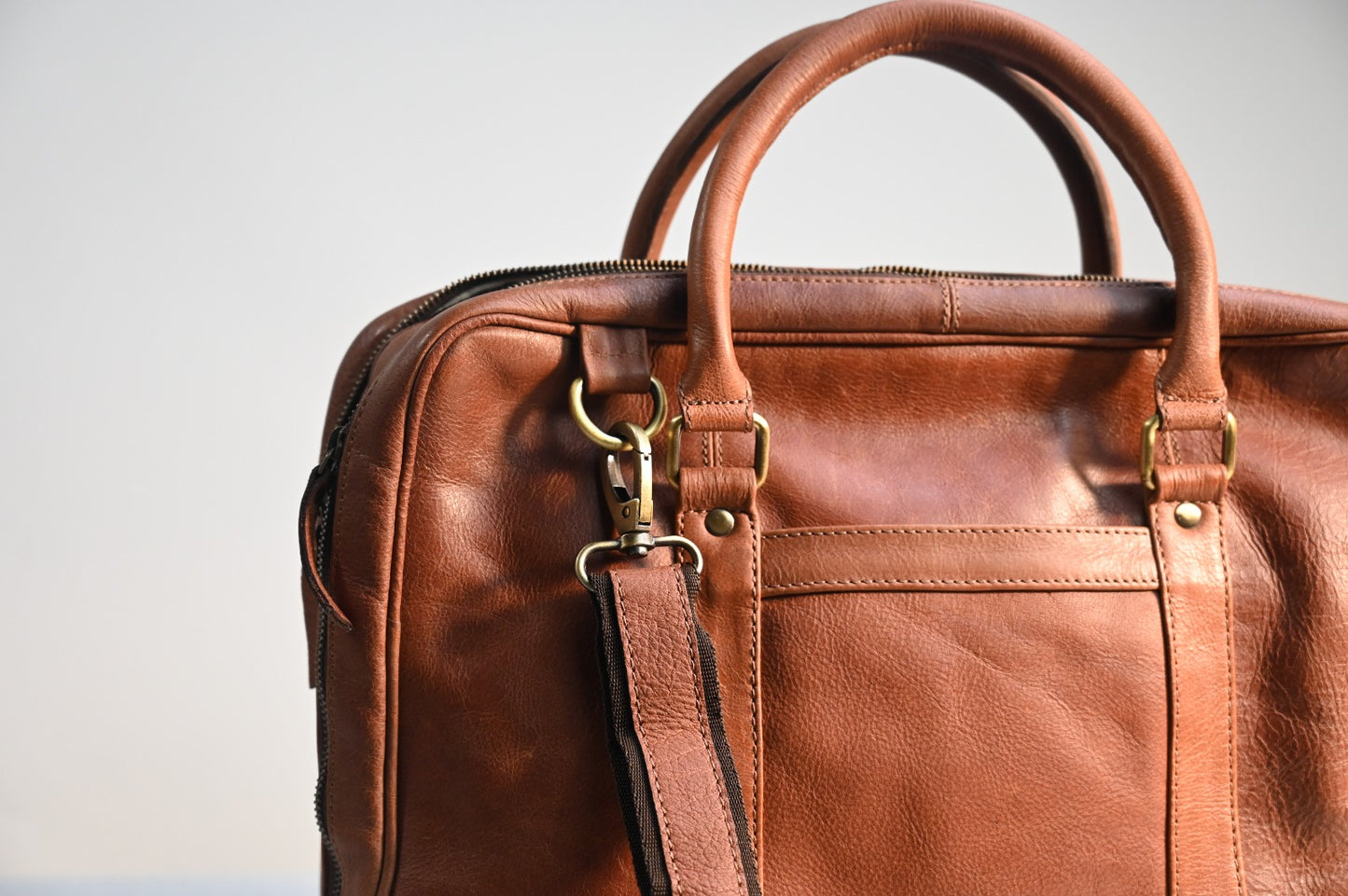 Leather Laptop Briefcase Premium Collection