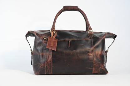 Duffel Bag Full Grain Leather Handcrafted Luxury Bag