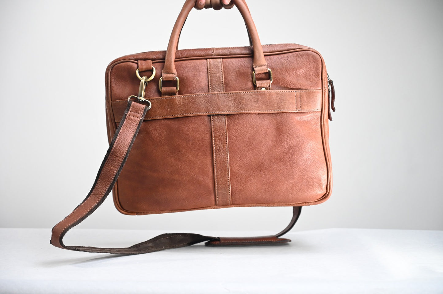 Leather Laptop Briefcase Premium Collection