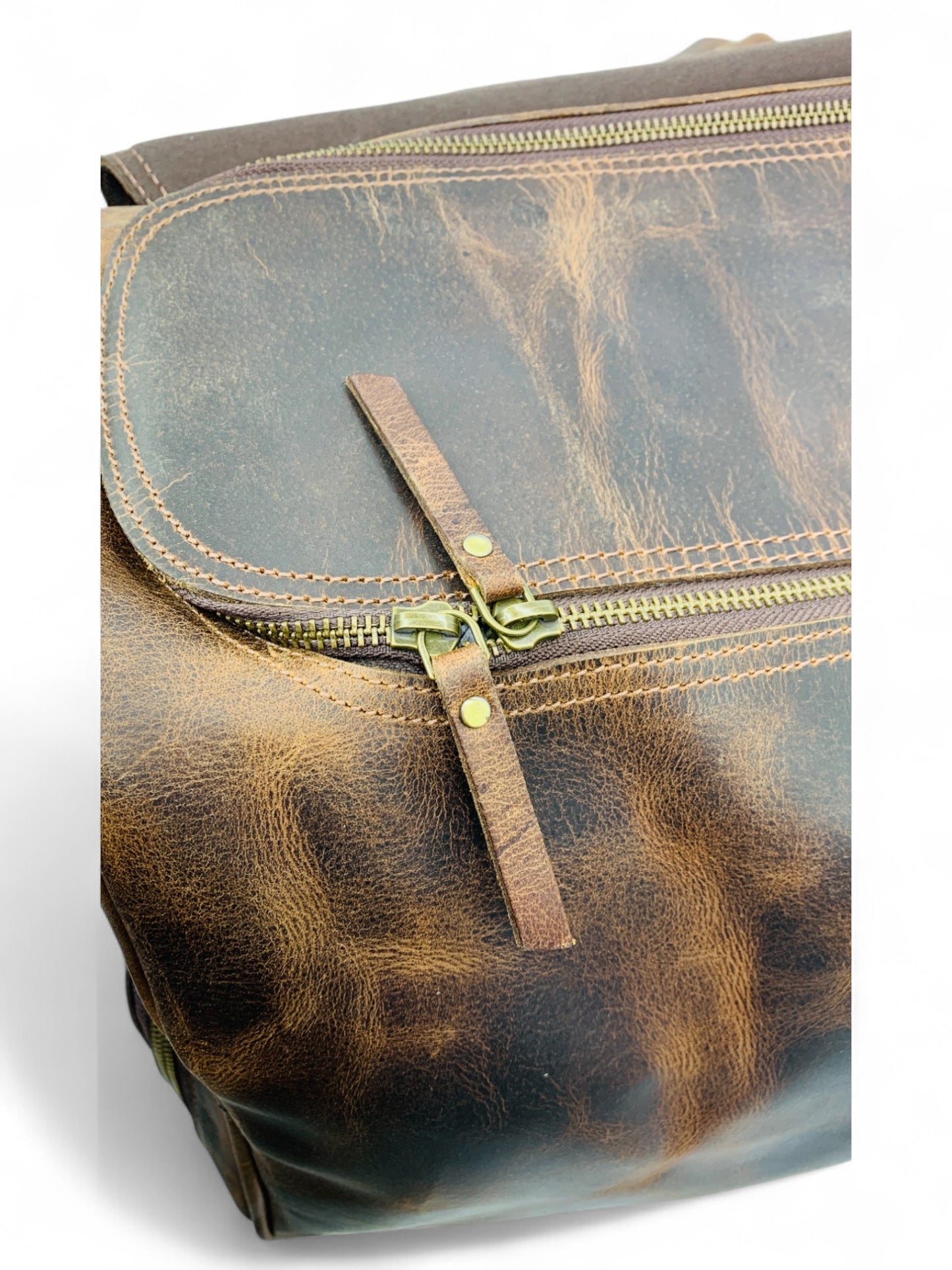 Trending Leather Weekender bag,Handmade Buffalo Leather Duffle Bag