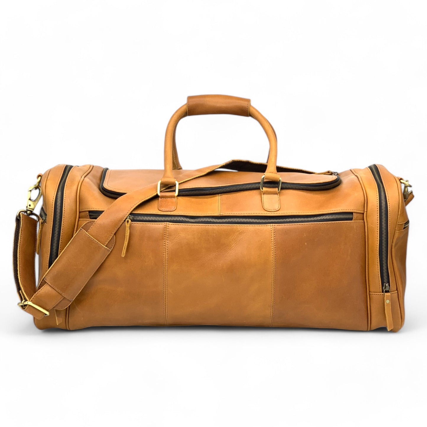 Buffalo Leather Travel Bag