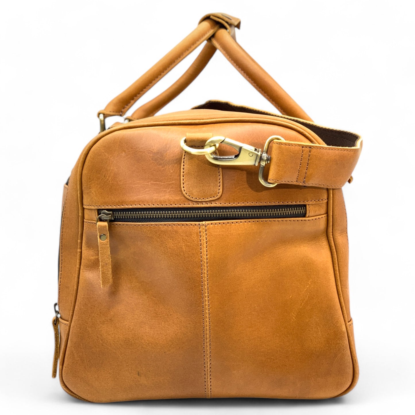 Buffalo Leather Travel Bag