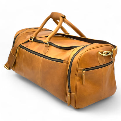 Buffalo Leather Travel Bag