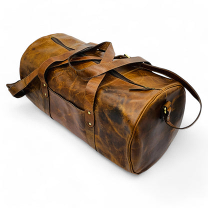 Buffalo Leather Gym/Weekend Bag