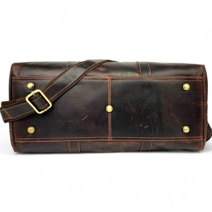 The Overnight Bag Buffalo Leather Duffle Unisex