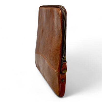 Cow Leather Laptop Sleeve/Portfolio Bag