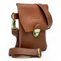 Cow Leather Distressed Phone Bag / Crossbody Small Bag