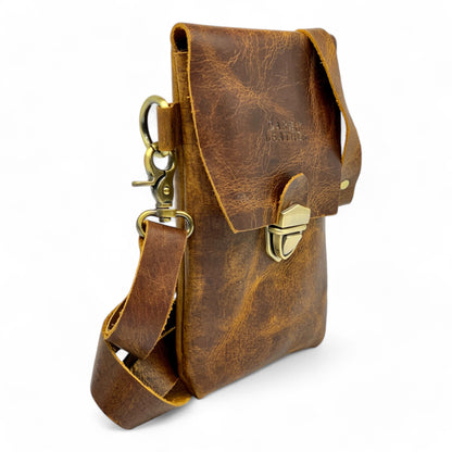 Buffalo Leather Phone Bag / Crossbody Small Bag