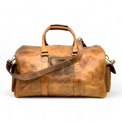 Buffalo Leather Travel Bag