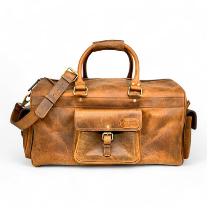 Buffalo Leather Travel Bag