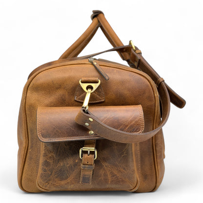 Buffalo Leather Travel Bag