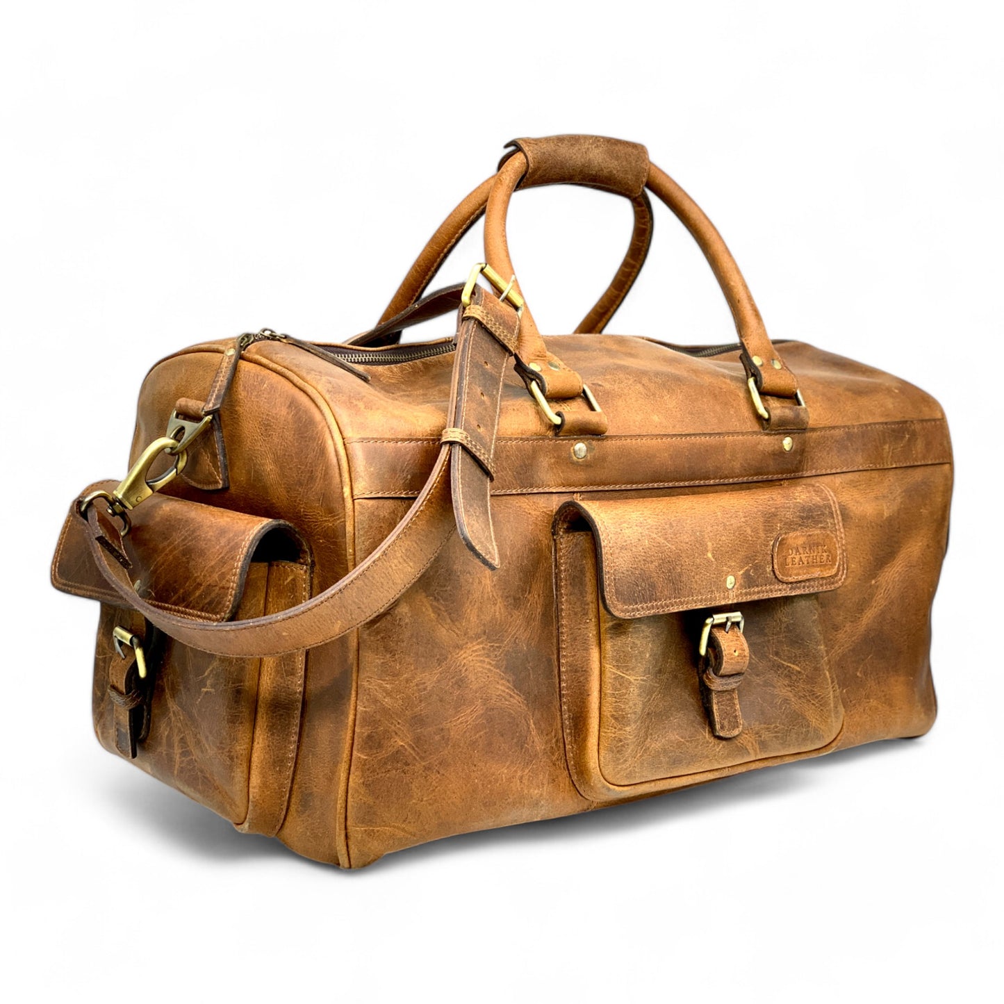 Buffalo Leather Travel Bag