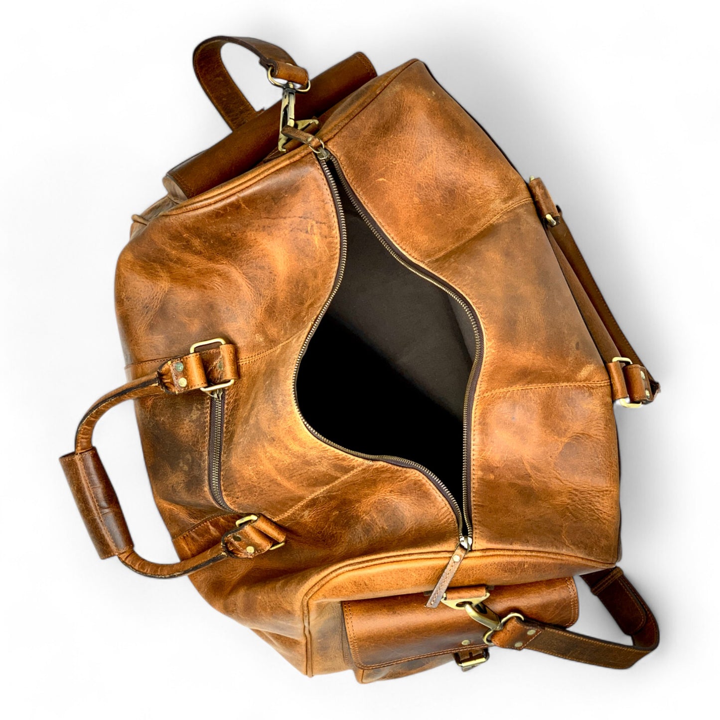 Buffalo Leather Travel Bag