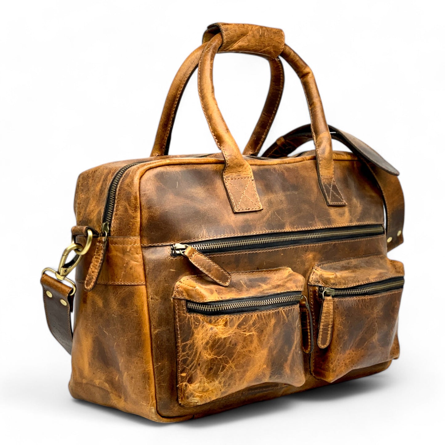 premium Buffalo Leather Briefcase