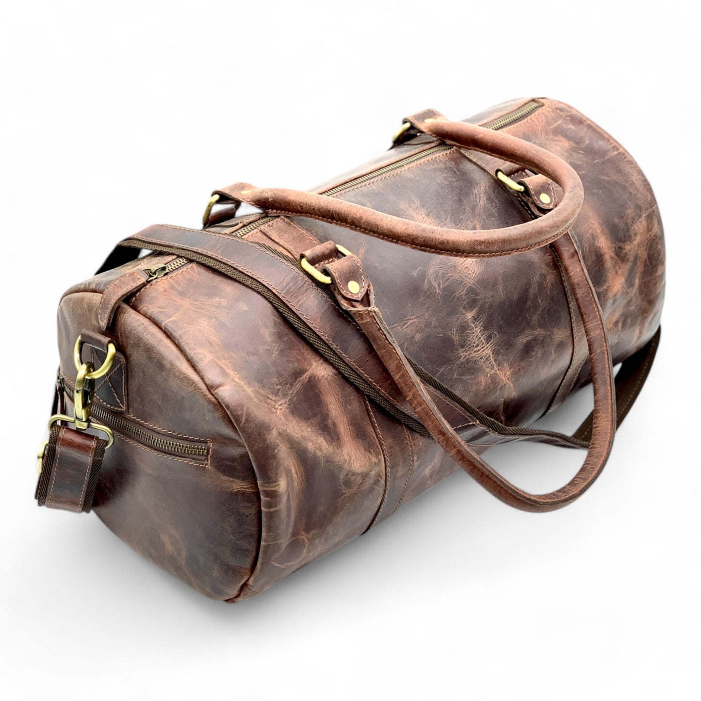 Cow Leather Gym/Travel Bag