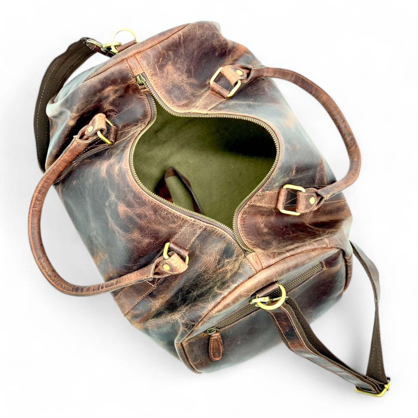 Cow Leather Gym/Travel Bag