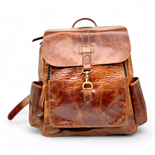 Buffalo Leather Backpack Large