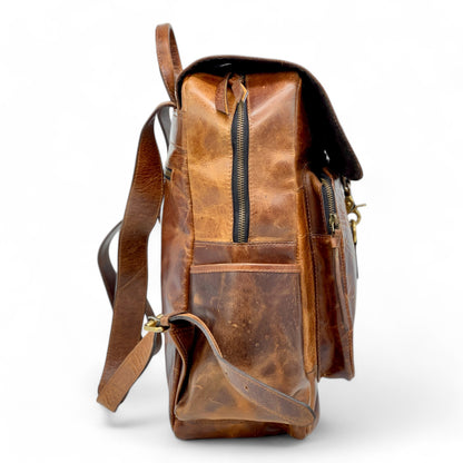 Buffalo Leather Backpack Large
