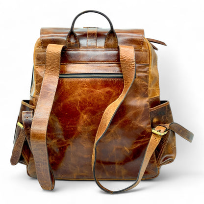 Buffalo Leather Backpack Large