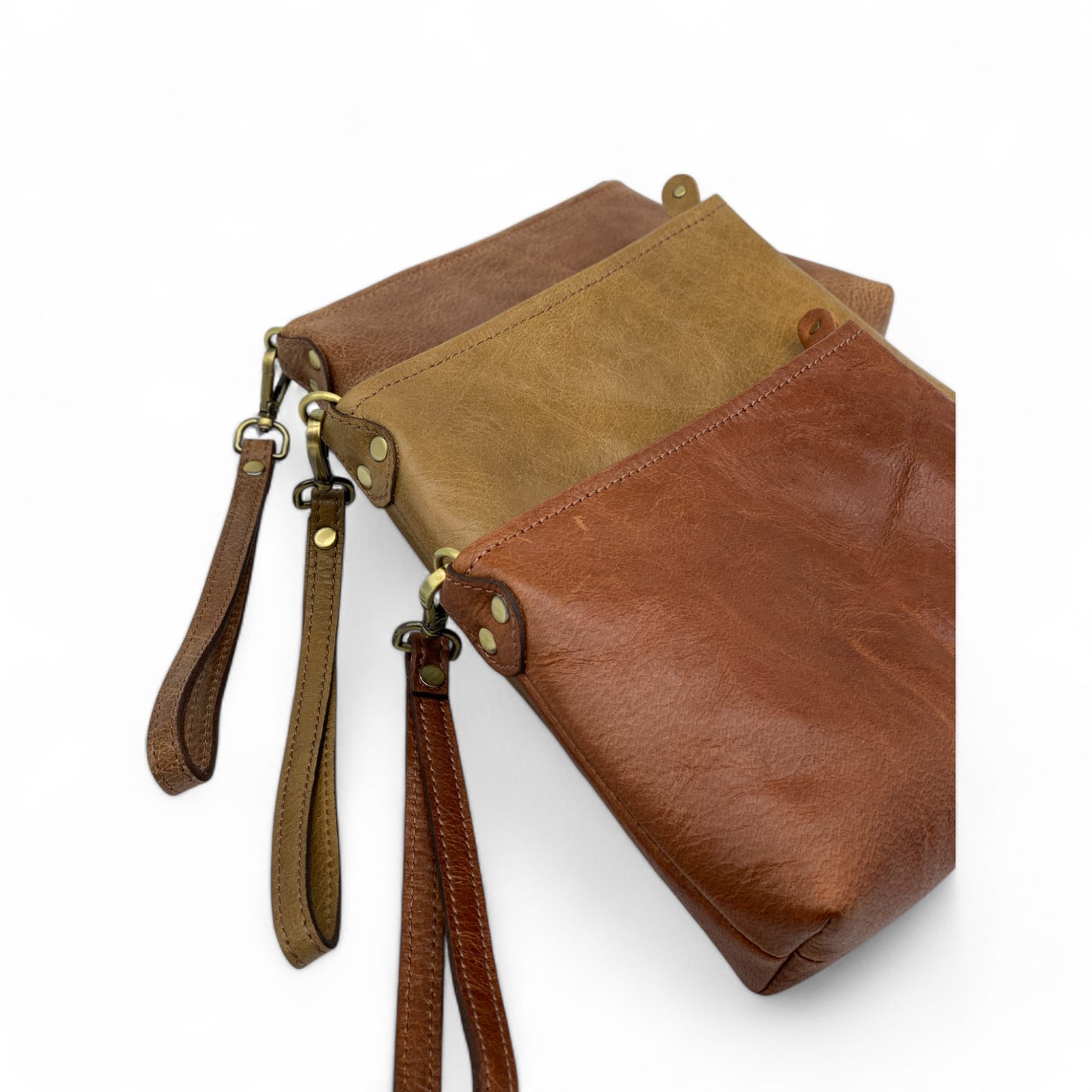 Cow Leather Clutch Bag