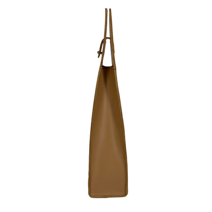 Cow Leather Wine Tote Bag