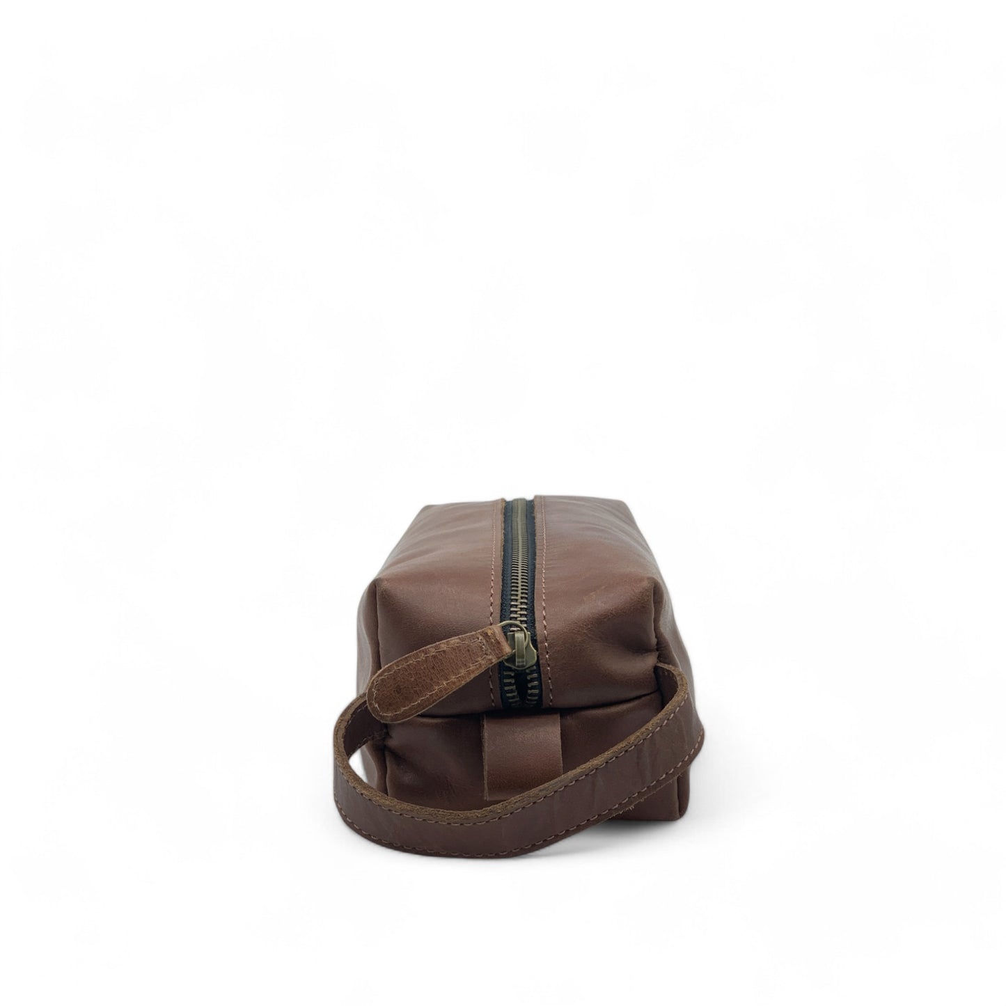 Buffalo Leather Toiletries Bag (Dopp Kit)