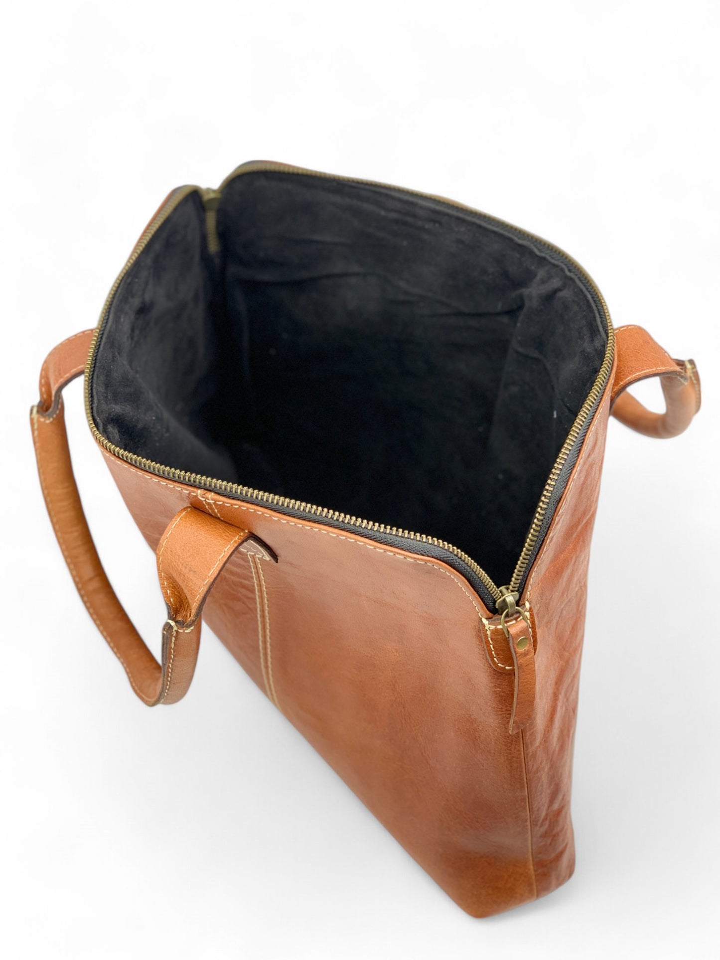 Vintage Leather Laptop Hand Bag