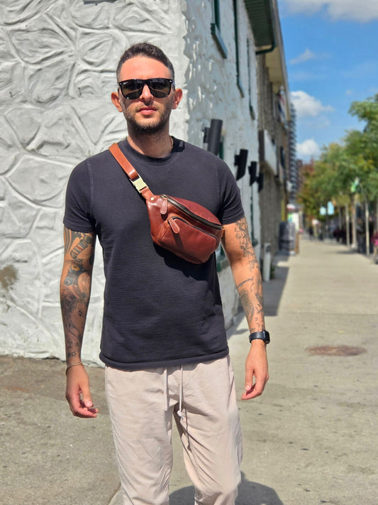 Handmade Cow Leather Sling Bag: The Timeless Crossbody You Need This Season